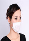 White Color Disposable Dust Mask 100% Wood Pulp Paper Breathable For Home Care supplier
