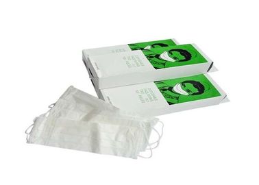 14 Gsm Disposable Dust Mask Low Breathing Resistance With Elastic Ear Loop supplier