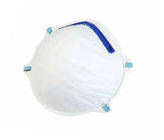 Light Weight Cone Dust Mask Easy Using PET Material With Steel Nose Clip supplier
