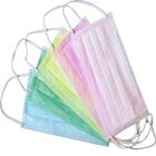 Breathable Disposable Face Mask 3ply Non Woven Earloop Mask Anti Pollution supplier