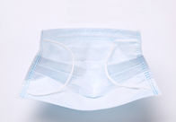 3 Ply Disposable Face Mask Easy Wear Facial Protection For Public Place supplier