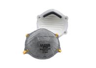 Lightweight FFP2 Dust Respirator Mask , Carbon Respirator Mask Soft Nose Liner supplier