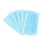 Liquid Proof Antibacterial Face Mask Weight 20 X 22 X 25g Practical Blue Color supplier
