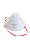 4 Ply Antibacterial Face Mask Breathable With Two Valves / Red Head Straps supplier