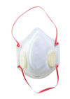 4 Ply Antibacterial Face Mask Breathable With Two Valves / Red Head Straps supplier