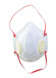 4 Ply Antibacterial Face Mask Breathable With Two Valves / Red Head Straps supplier