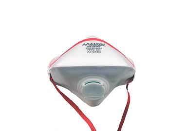 FFP2V Foldable Dust Mask With Valve Economical Low Breathing Resistance supplier