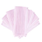 Pink Color Disposable Ear Loop Mask Anti Dust 65 Gsm For Face Protection supplier