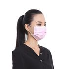 Breathable Disposable Face Mask 3ply Non Woven Earloop Mask Anti Pollution supplier