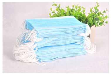 Eco Friendly Disposable Face Mask Single Use Size Customized For Clean Room supplier