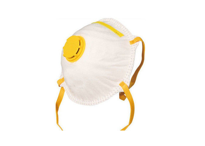 3D Design FFP2 Dust Mask Easy Wear Ce Certificated With Smooth Breathing Valve supplier