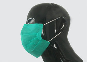 Light Weight Disposable Face Mask Breathable For Laboratory / Industry supplier