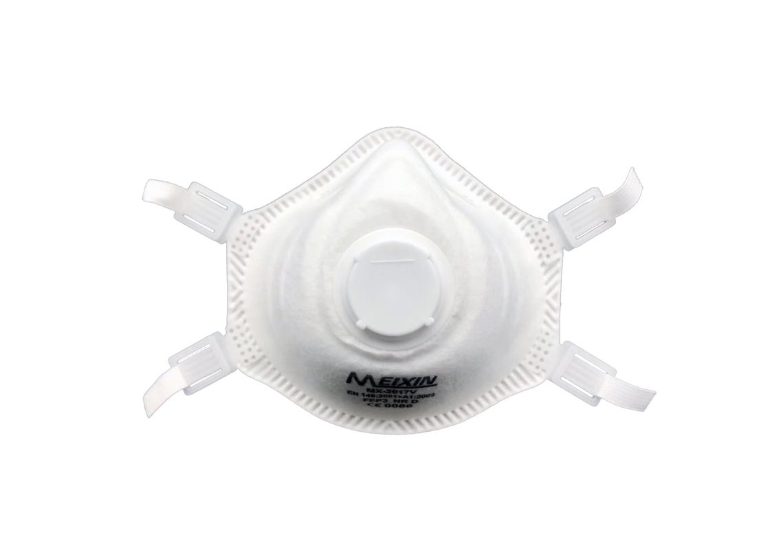 High Performance Dust Respirator Mask CE Approved With Exhalation Valve supplier
