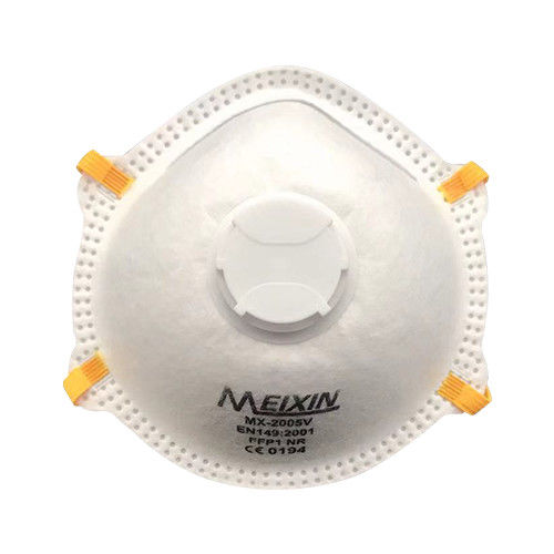 Single Use FFFP1V Dust Respirator Mask Lightweight No Exposed Metal Components supplier