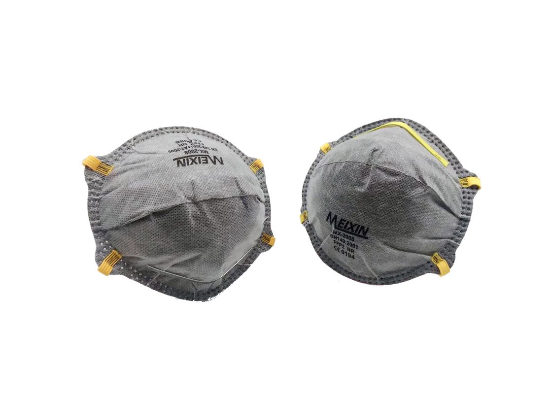 Anti Pollution Valve Face Mask Easy Breathing Dust Protective With Carbon Filter supplier