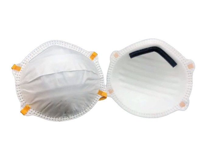 Anti Odor Disposable FFP1 Dust Mask , Particulate Filter Mask Customzied Size supplier