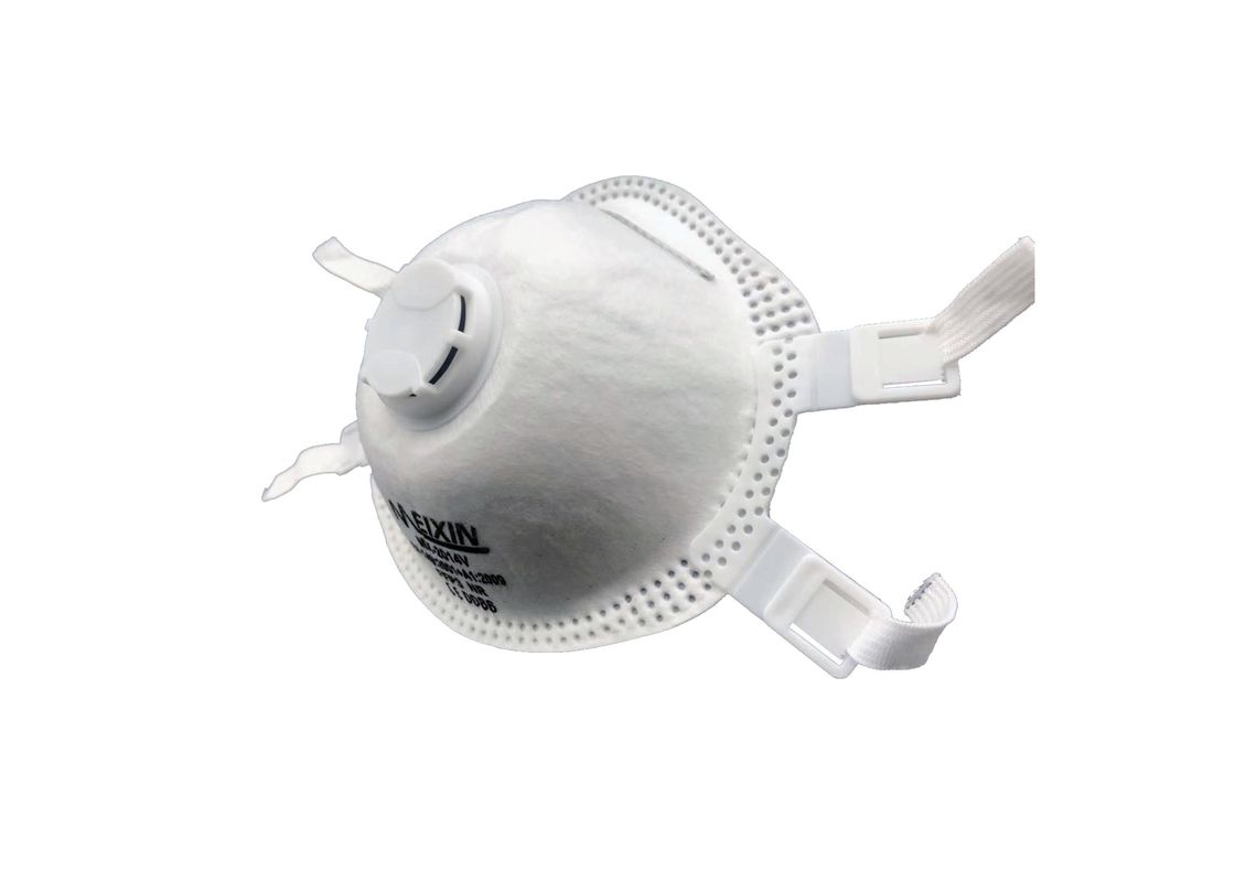 Comfortable Particulate Filter Mask , Filtering Facepiece Respirator Conical Shape supplier