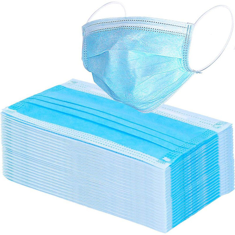 3 Ply Antibacterial Face Mask Skin Friendly For Personal Health Safety supplier