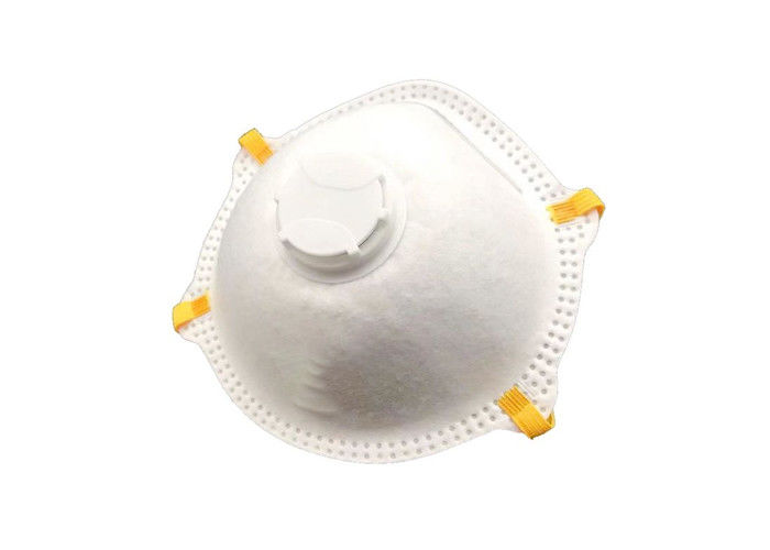 FFP1V Disposable Exhalation Valve Respirator Adjustable Noseclip Dust Resistant supplier