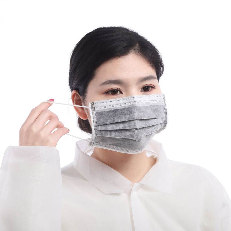 Pm2.5 Disposable Dust Mask Non Latex For Hazardous Environments Workers supplier