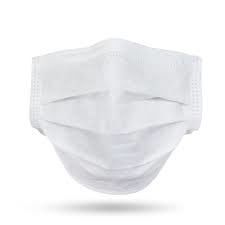 White Color Disposable Dust Mask Non Woven + Filter Paper + Non Woven Material supplier