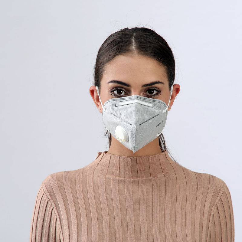 Soft Antibacterial Face Mask Non Woven Material 180gsm Environment Friendl supplier