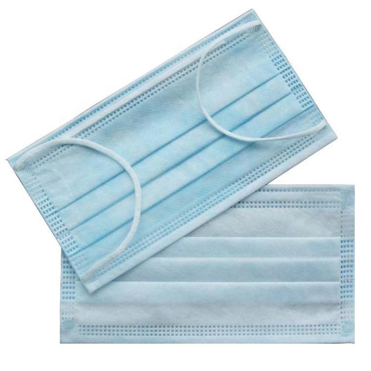 Multipoint Protection Disposable Face Mask 3 Ply Non Woven For Industrial Sector supplier