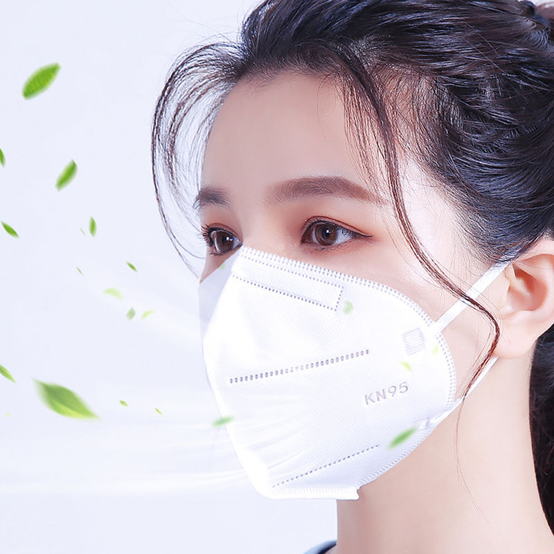 Non Woven Kn95 Breathing Mask / Breathable Foldable Face Mask Anti Dust supplier